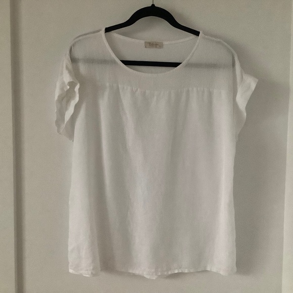 Bella Umbra Italian linen top size S (M-L) - Picture 1 of 9